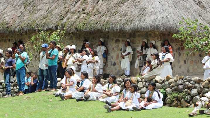 Members of the Arhuaco Community in Nabusimake 