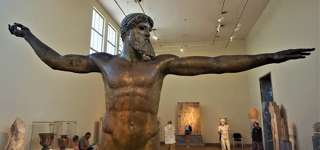 small penises Greek statues