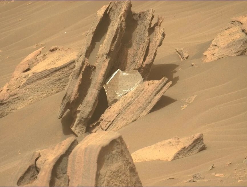 NASA Mars Perseverance trash