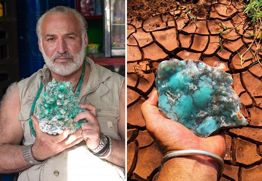 Greek gemologist and gem explorer Yianni Melas