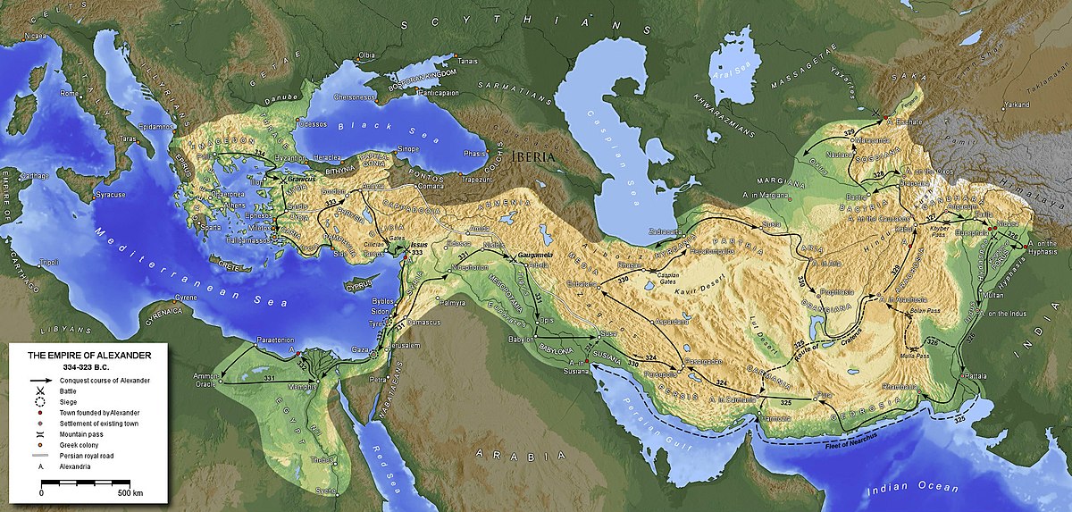 Greek Macedonian Empire of Alexander the Great 