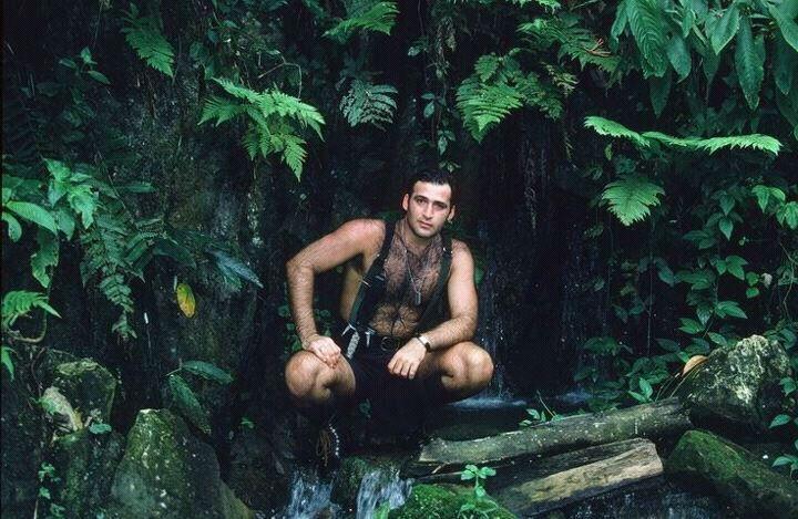  Yianni Melas in the jungle in Vietnam.