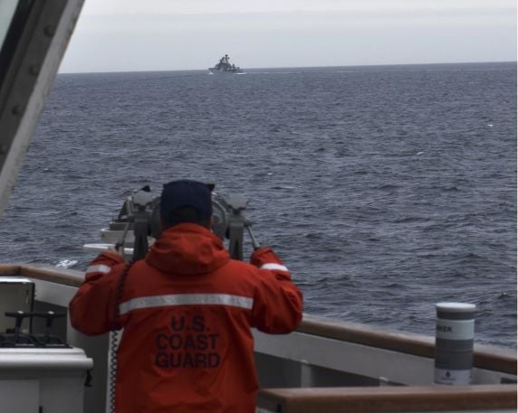 US Coast Guard Spots Chinese, Russian Naval Ships Off Alaska Island