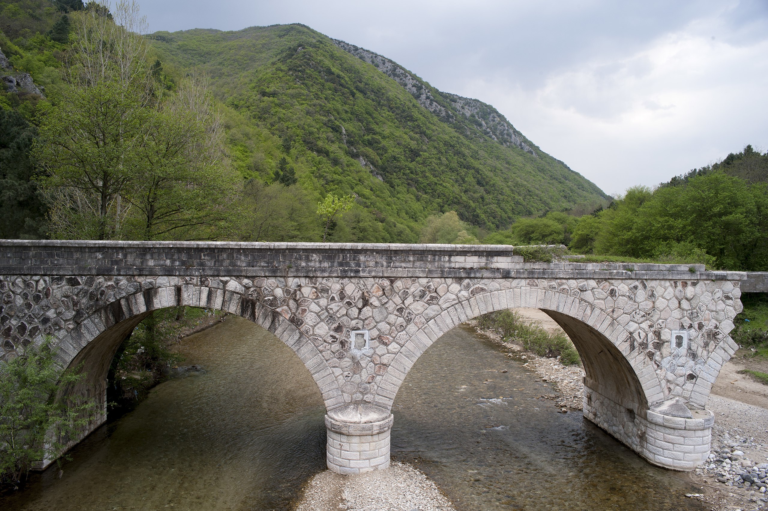 Ottoman bridge (1904) 4rth km Xanthi-Stavroupoli, West Thrace, Greece