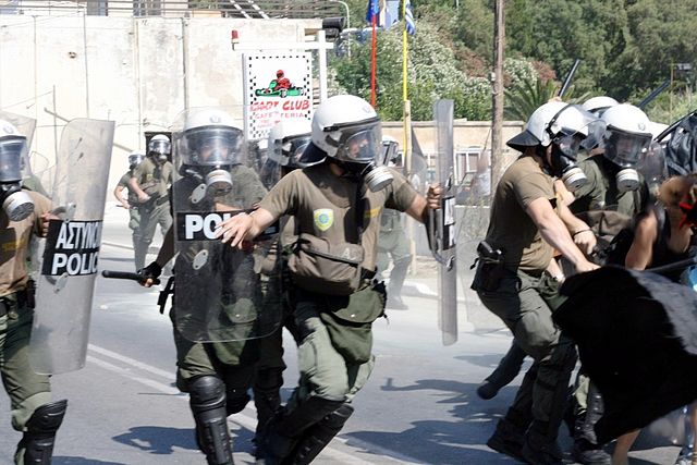 Greek riot police (MAT)