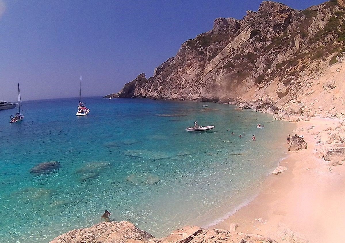 aspri ammos beach othonoi island greece