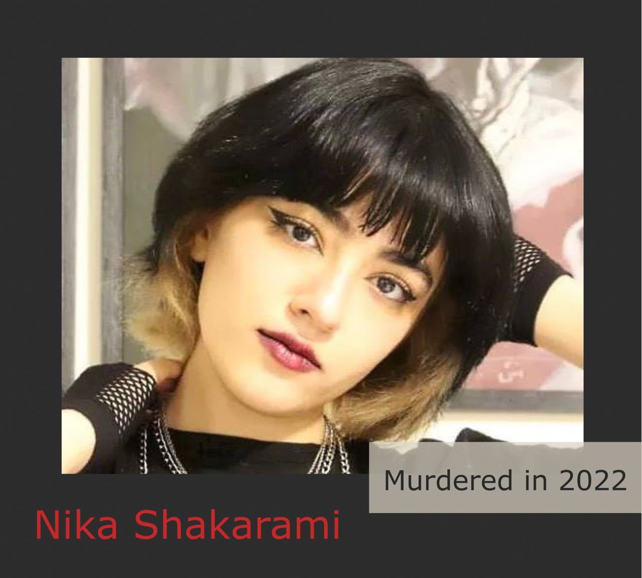 Niki Shakarami 16 year old protest victim , Iran