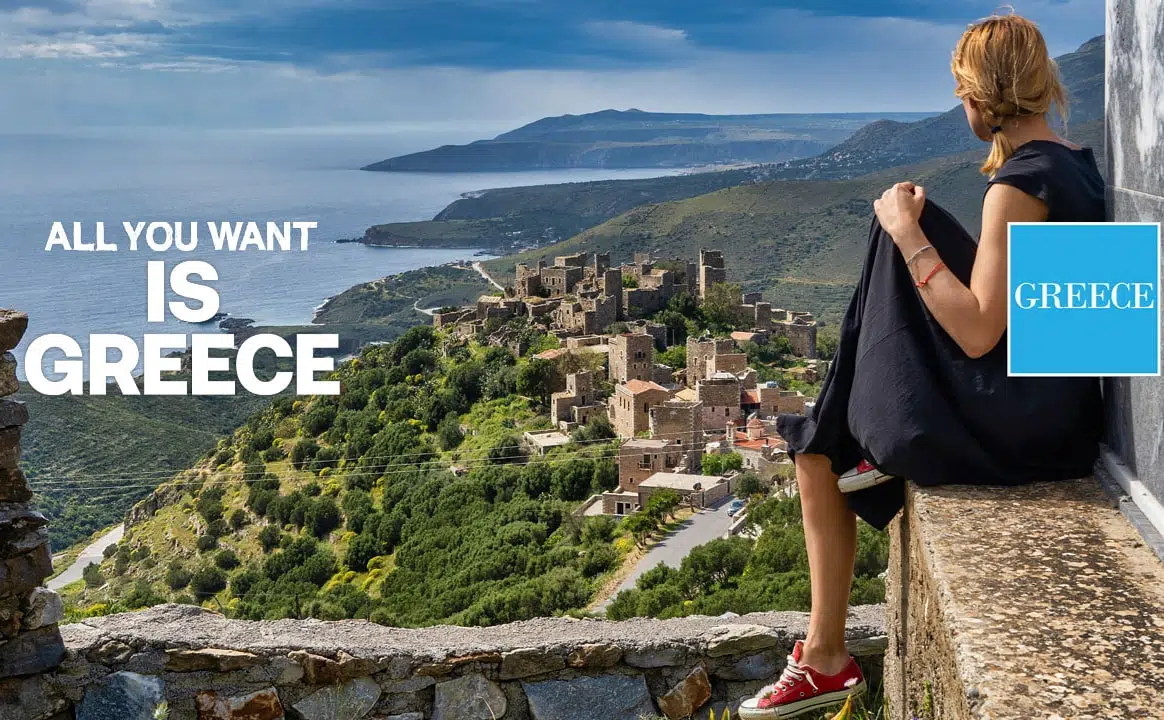 All you want is Greece. GNTOs 2021 advertising campaign