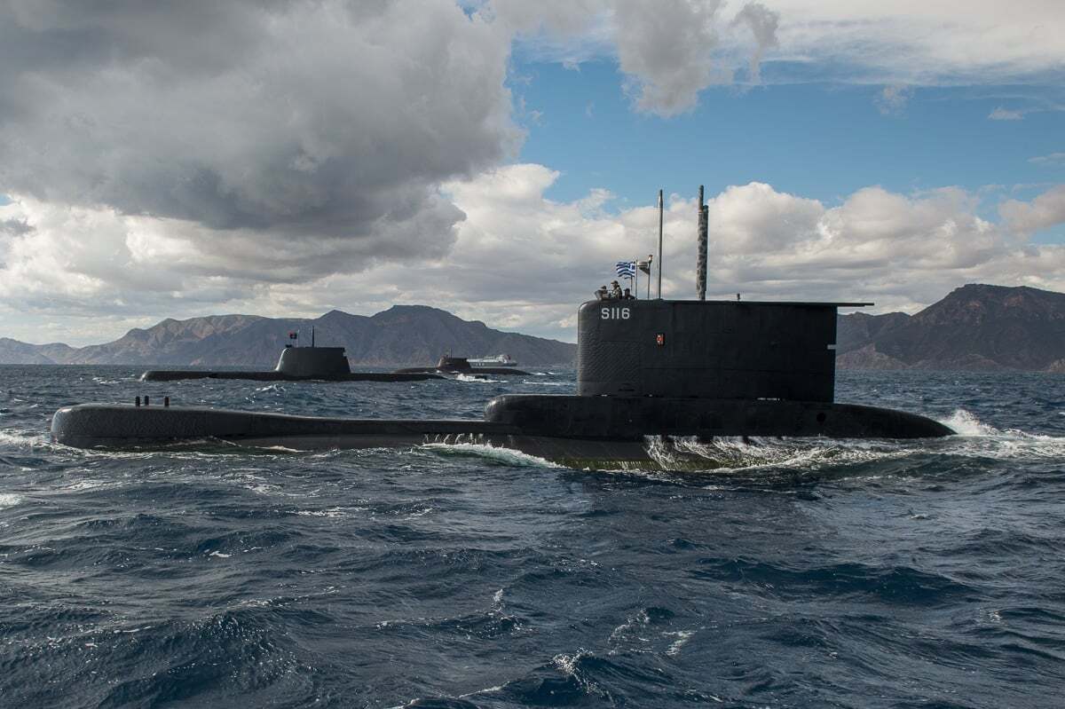 Greek submarine