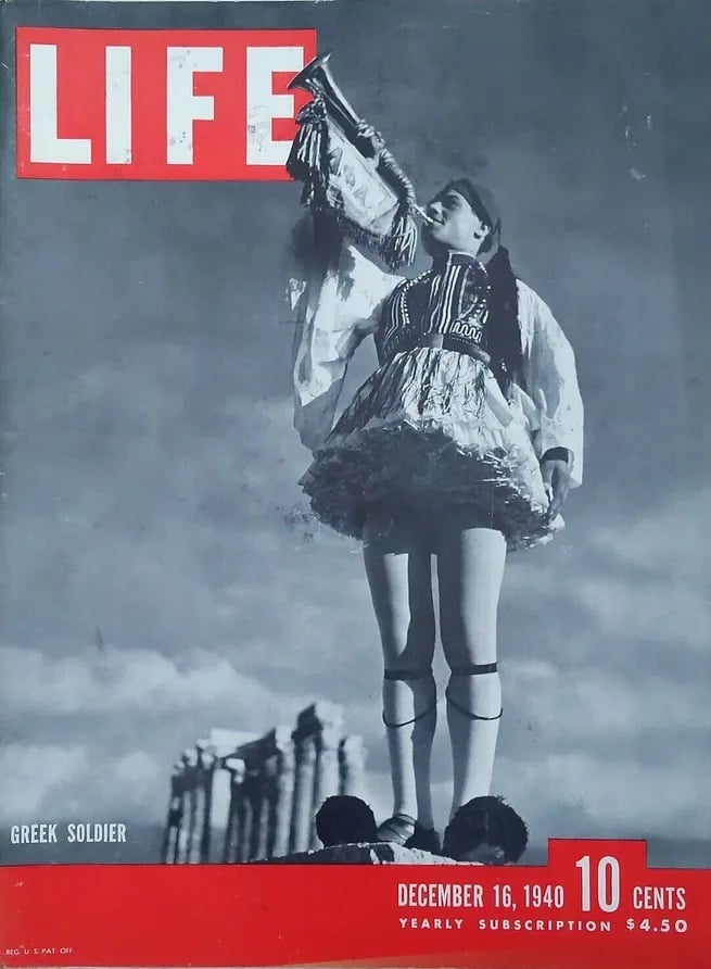 Greek evzone Life Magazine