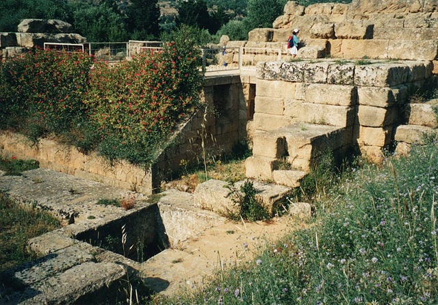 Temple of Olympian Zeus Agrigento, Sicily