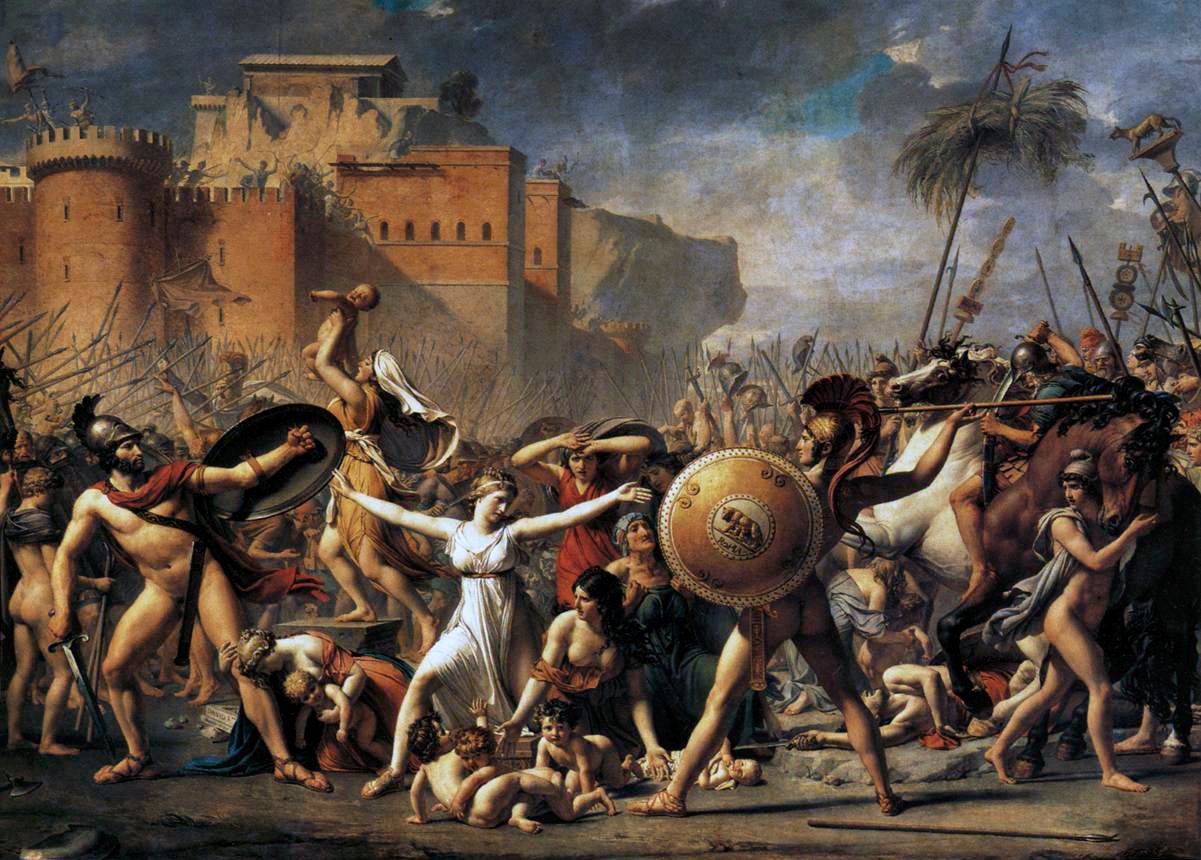 David's The Intervention of the Sabine Women 