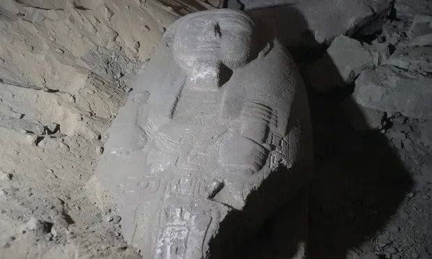 Ptahemwia sarcophagus discovery Egypt