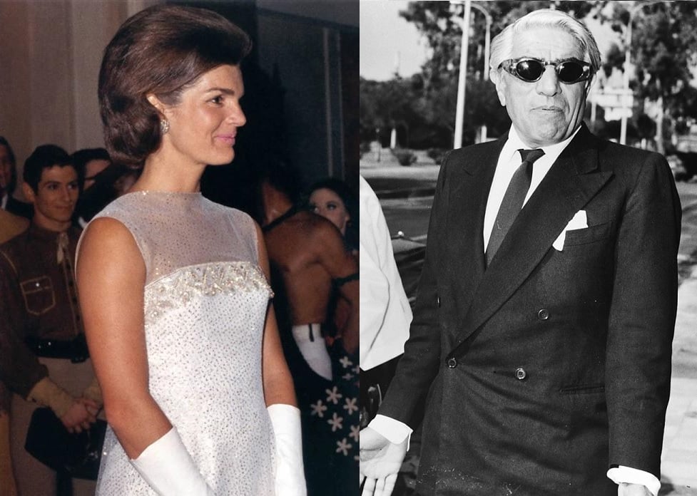 Aristotle Onassis and Jackie Kennedy Wedding