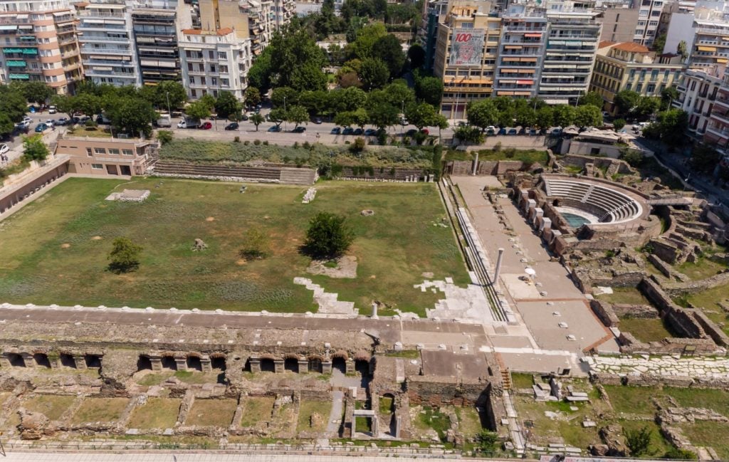 thessaloniki ancient roman agora
