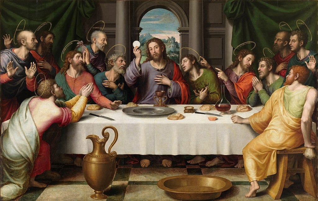 The Last Supper, Juan de Juanes