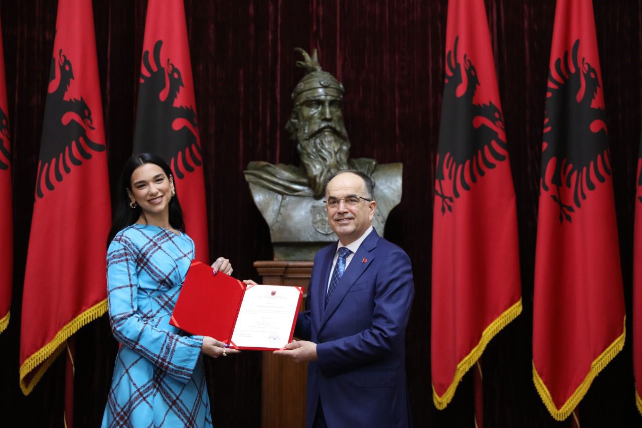 Dua Lipa Albanian citizenship