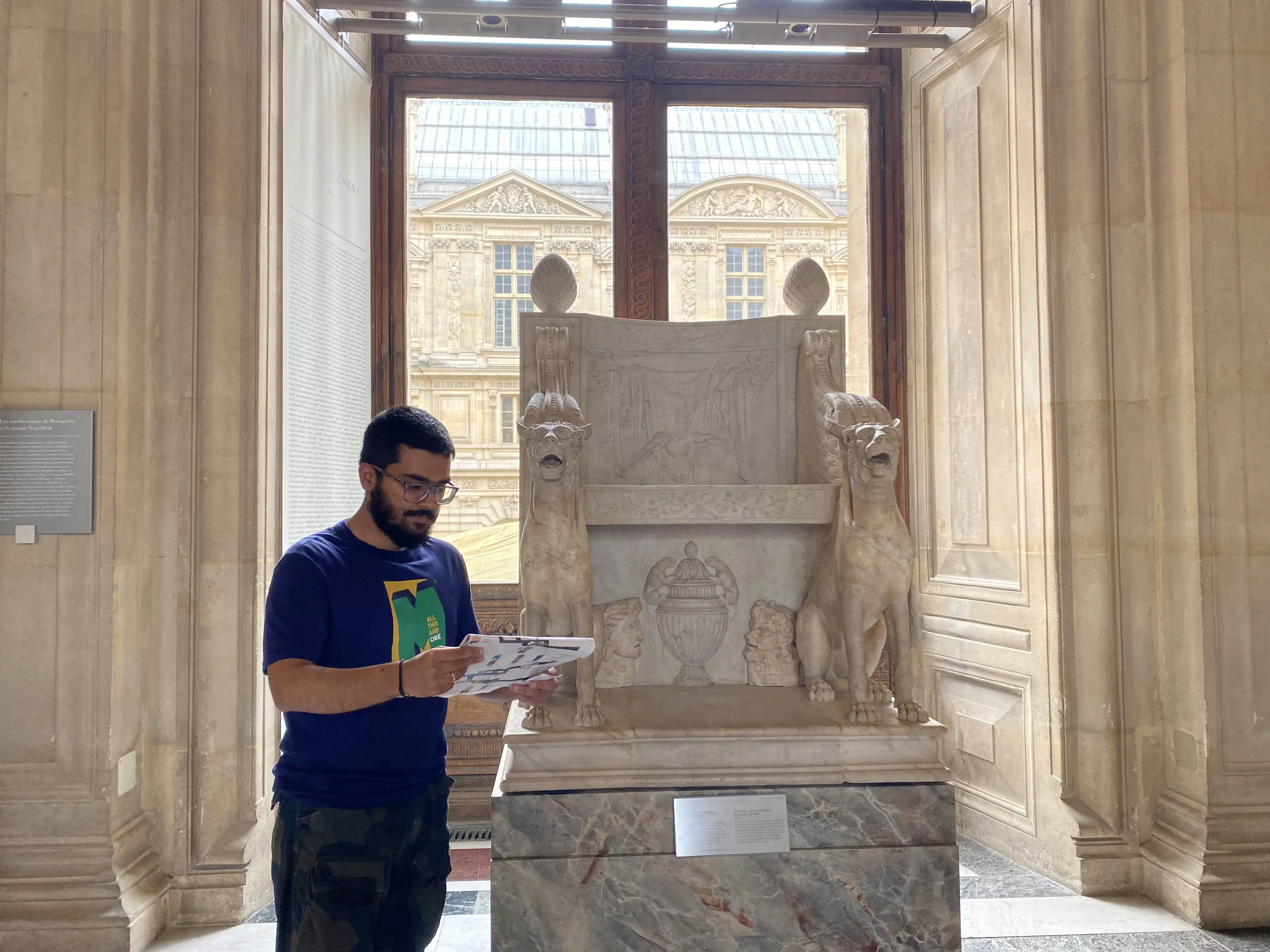 Treasure of Greek Art at Louvre Museum.