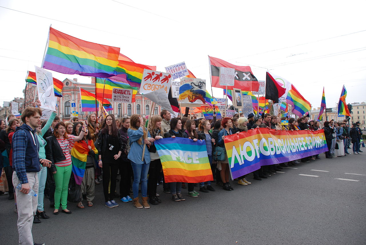 LGBT demonstration Russia
