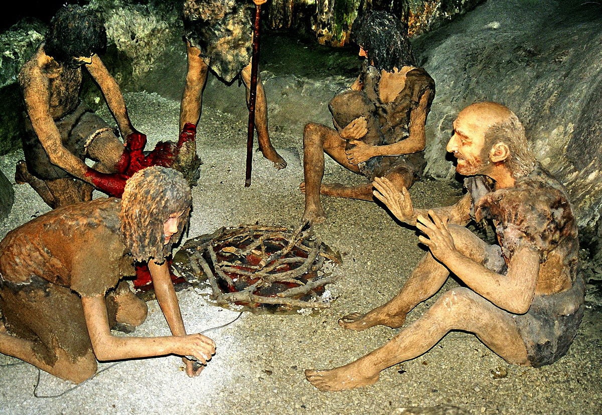 "Neanderthals" in St. Michael's Cave Gibraltar