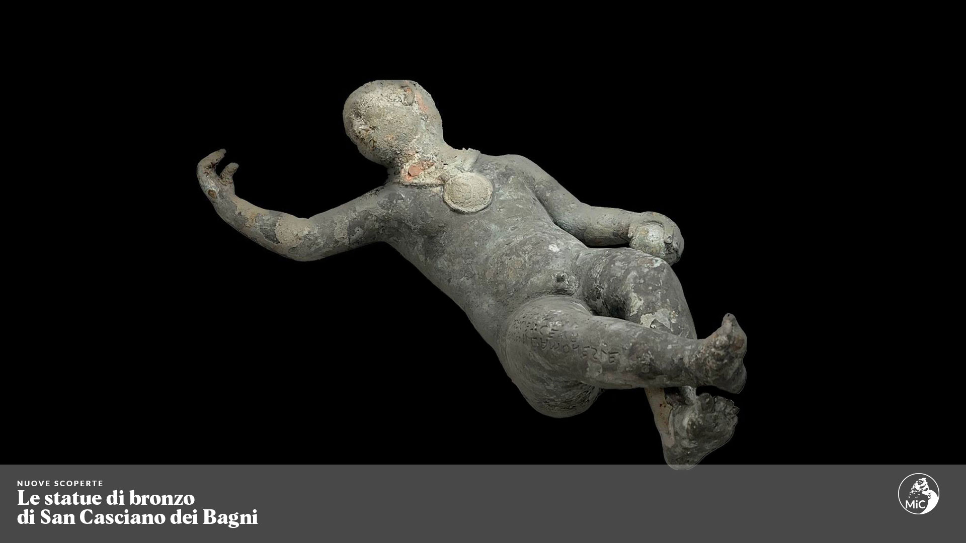 Ancient Roman bronze sculpture. Credit : Minister della Cultura / public domain