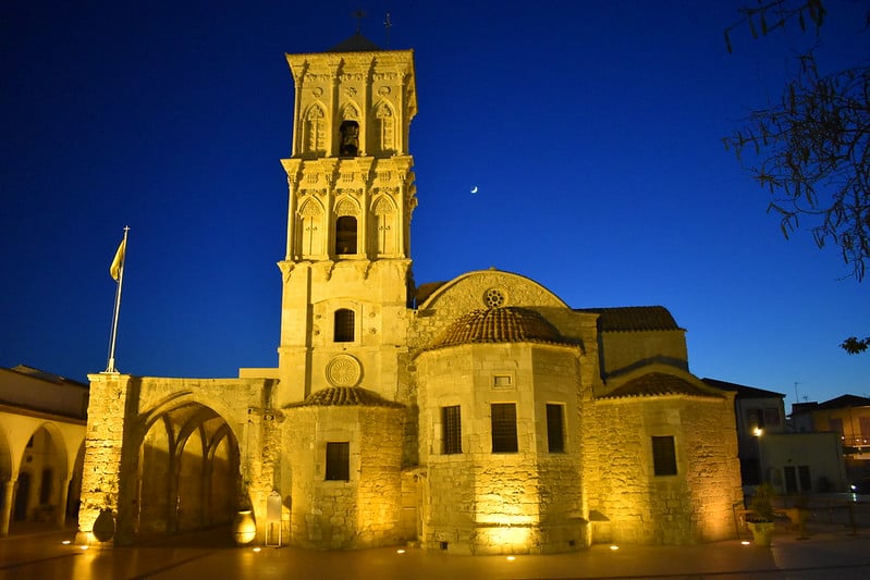 Archaeological site of church of Saint Lazarus Cyprus