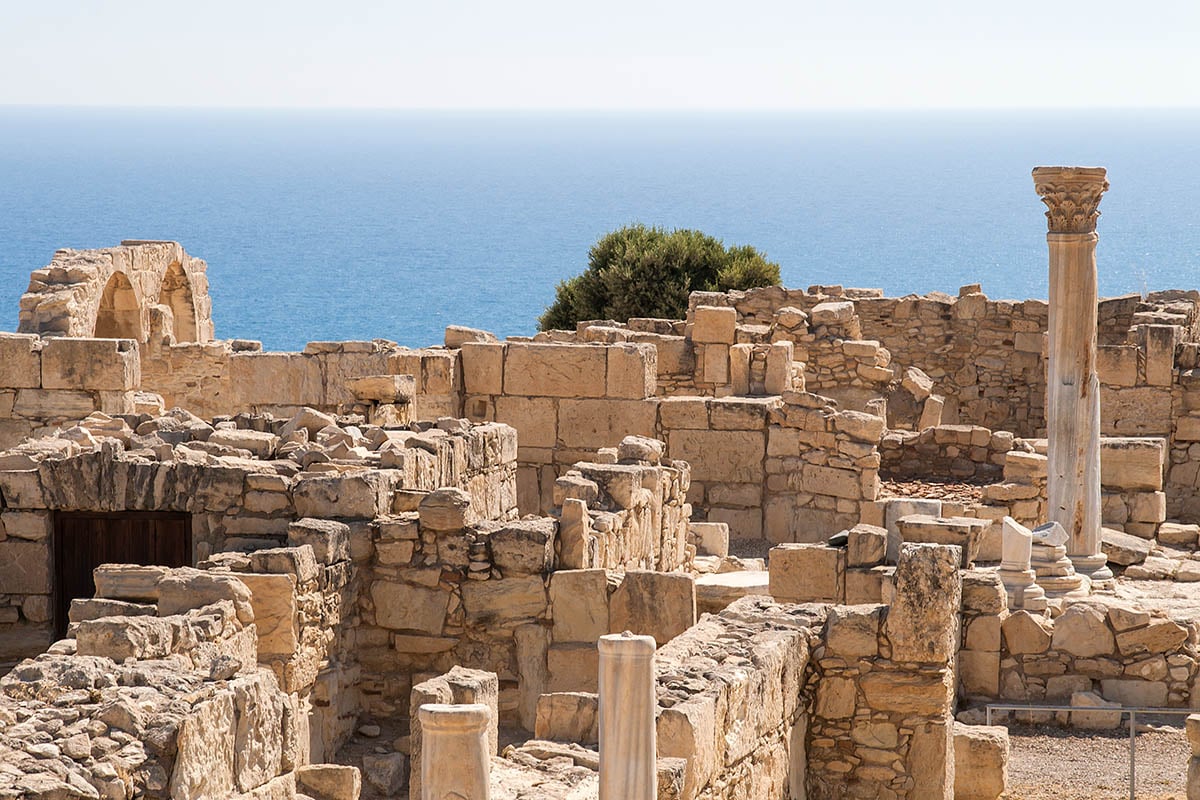 Archaeological site of Kourion , Cyprus
