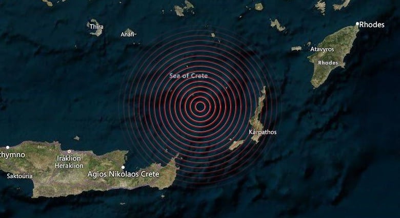 earthquake Crete