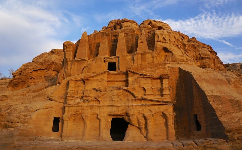 Obelisk tomb Petra, Jordan