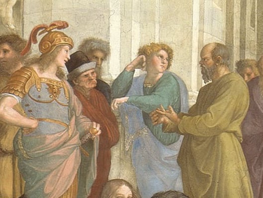 The Greek Philosophers 'Hiding' in Raphael's "School of Athens"