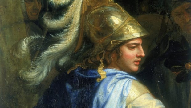 Alexander the great painting