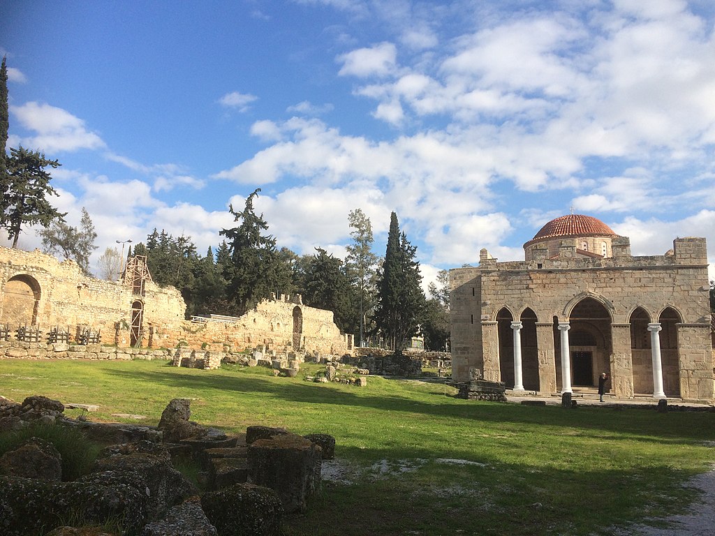 Daphni Byzantine Monastery, Athens, Greece
