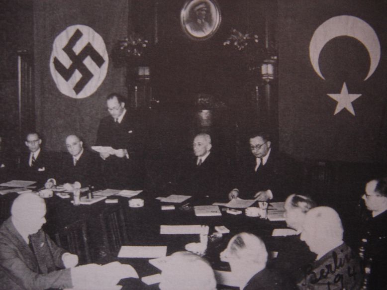 Signing of the German-Turkish Treat of Friendship, June 18, 1941