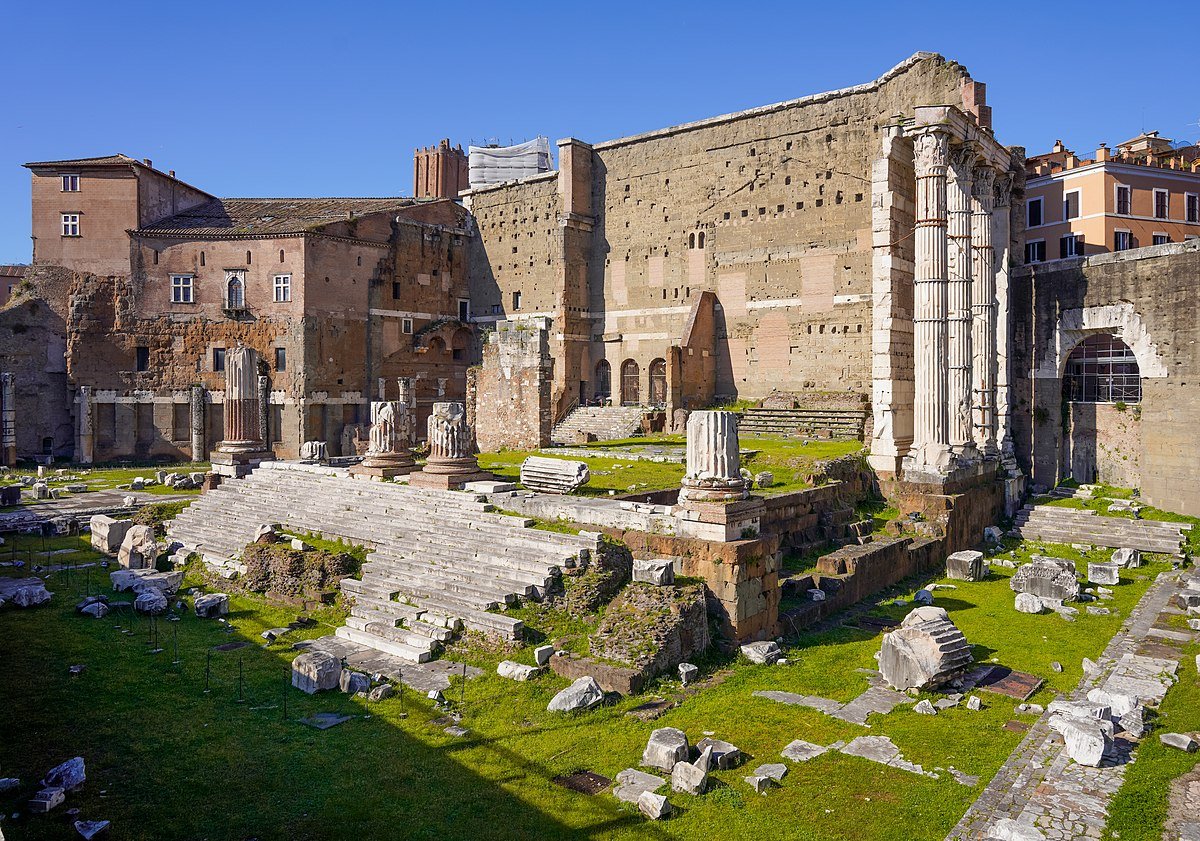 The Temple of Mars Ultor in Rome
