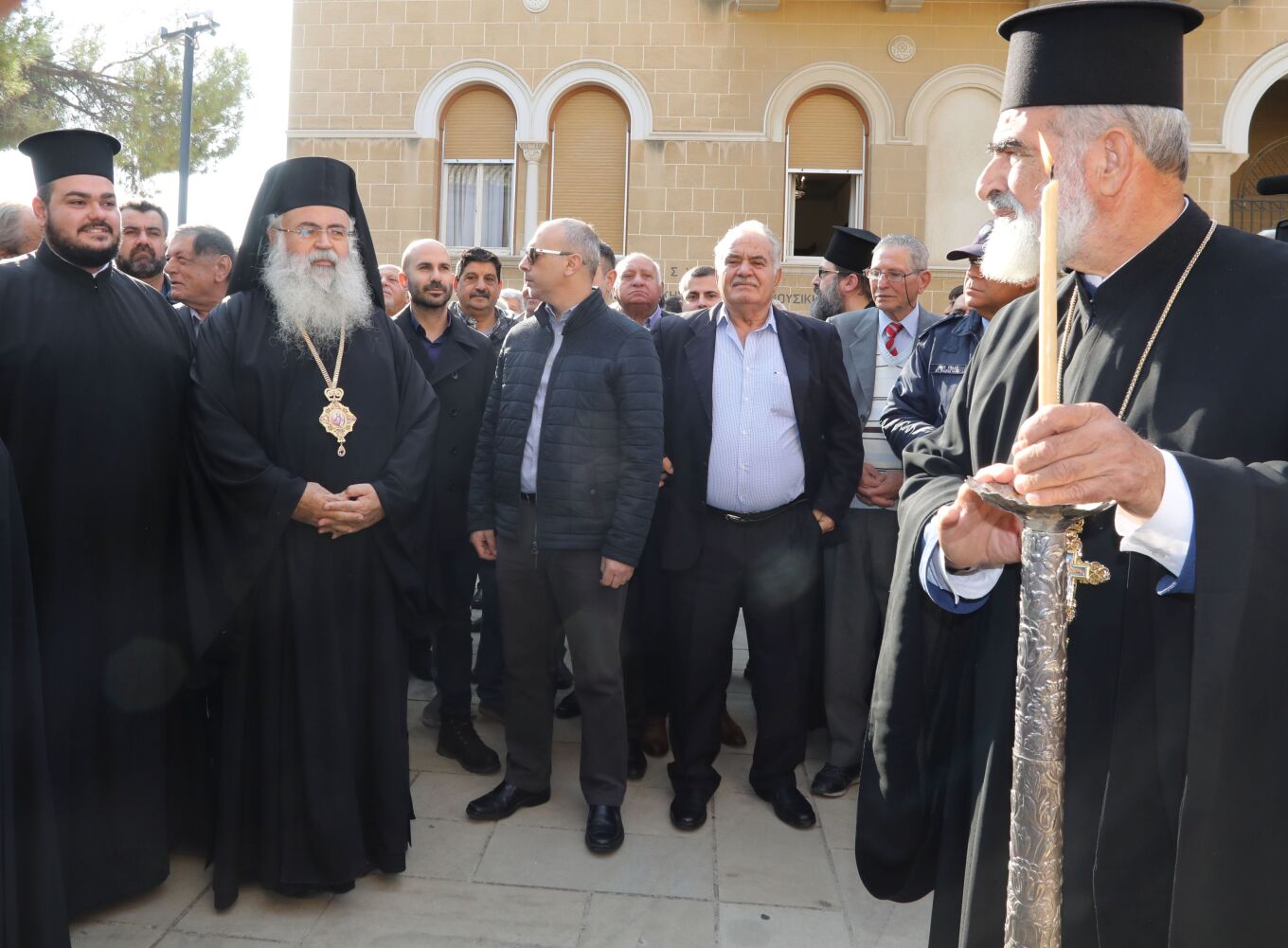 new archbishop of Cyprus , metropolitan of Paphos Georgios