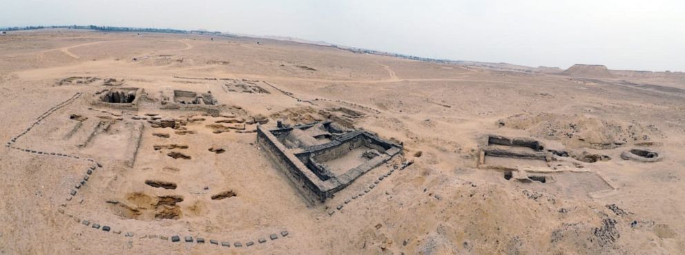 The archaeological site at Fayoum