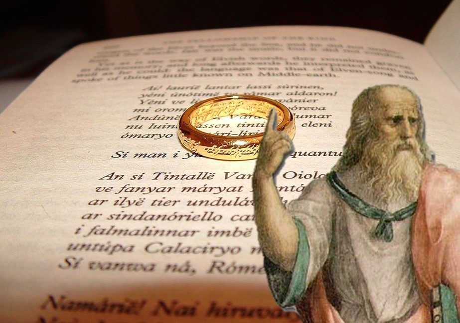 Plato and the Ring of Gyges may have influenced J. R. R. Tolkien's The Lord of the Rings