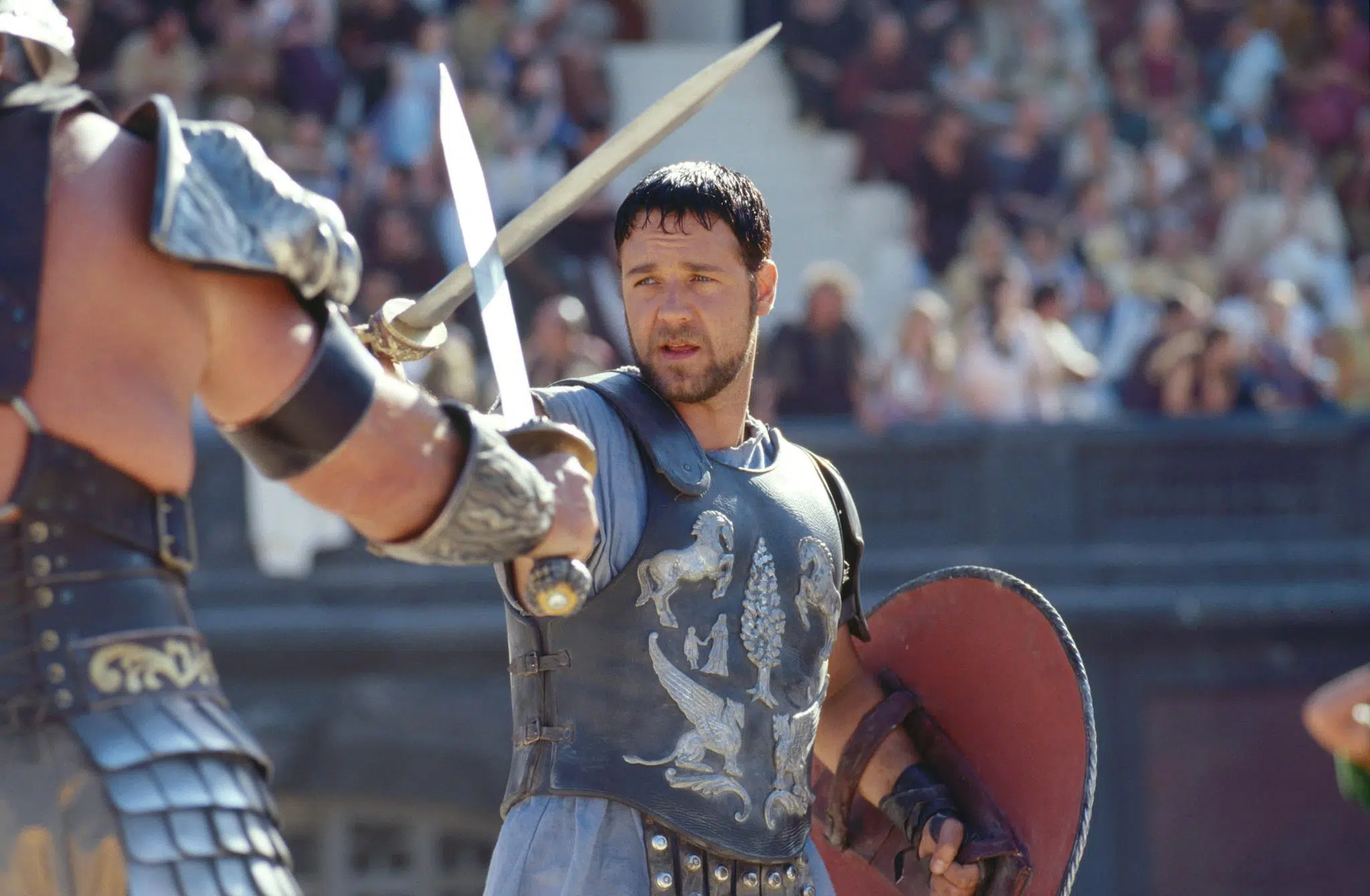 Russell Crowe, in ‘Gladiator'