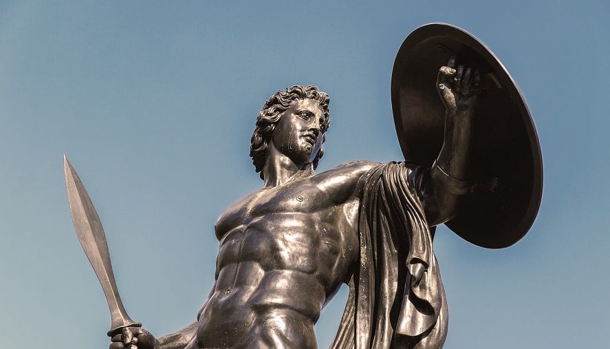Greek Statue Achilles