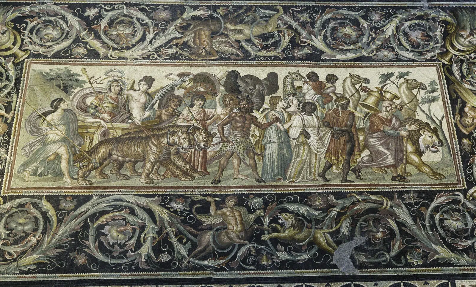 Greek God Dionysus Campaign to India