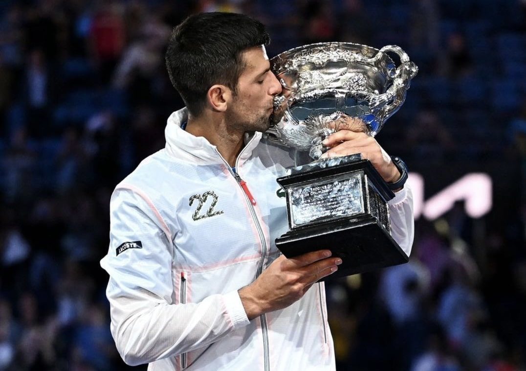 Novak Djokovic Australian Open champion