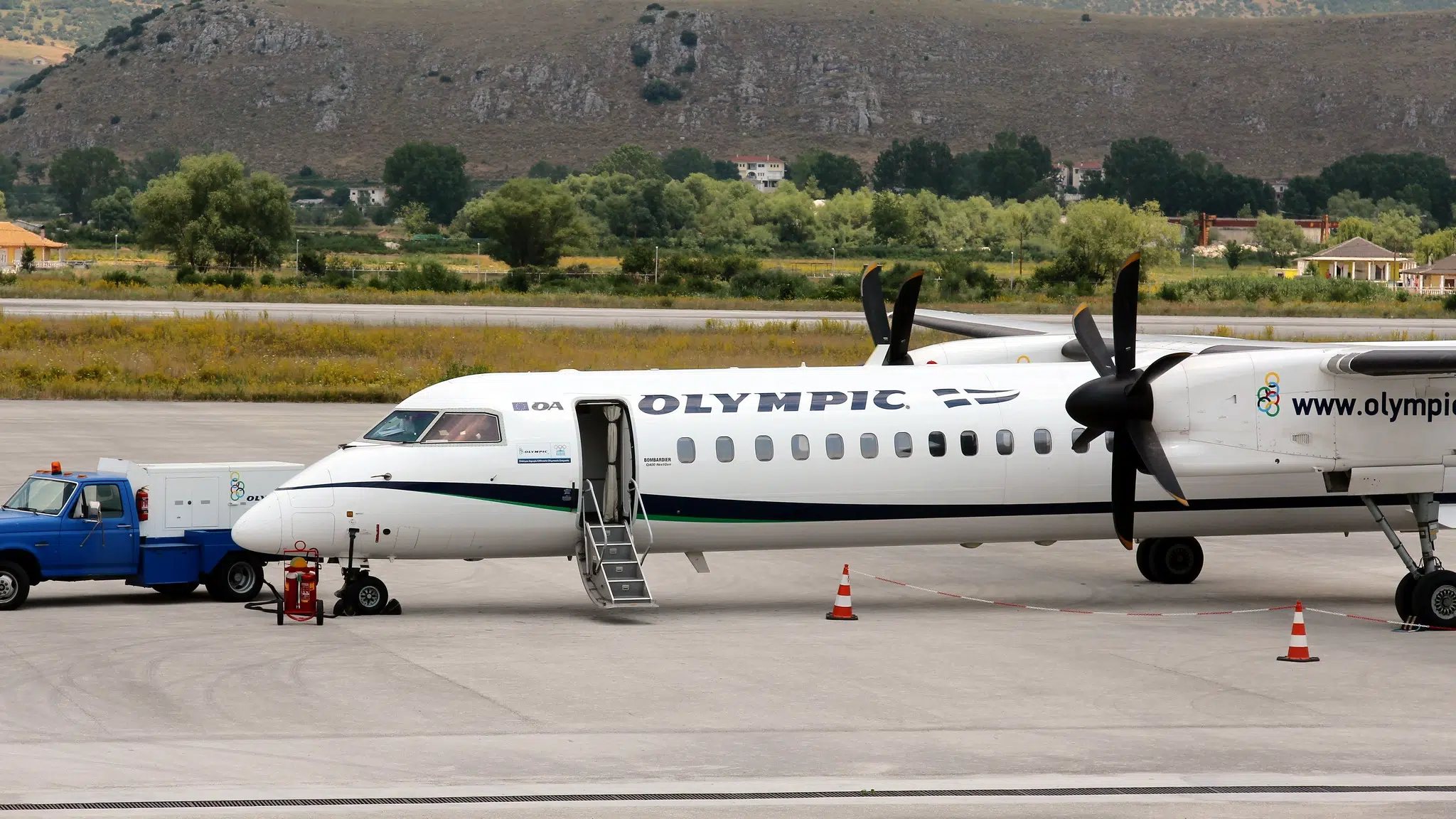 olympic air airplane Greece