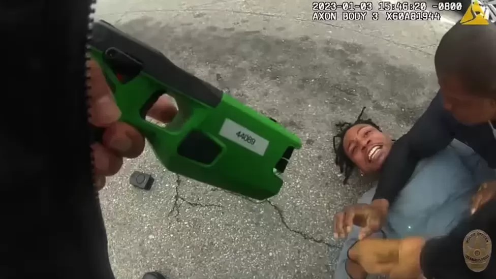 Bodycam footage released by LAPD of the arrest of Keenan Anderson, a cousin of BLM co-founder Patrisse Cullors