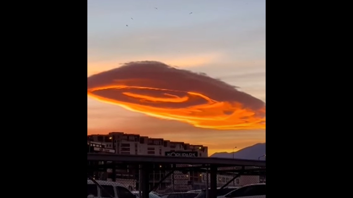 UFO-shaped Cloud