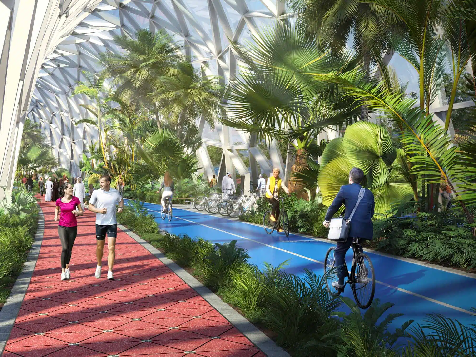 93-Kilometer Indoor Cycling Super Highway Planned in Dubai