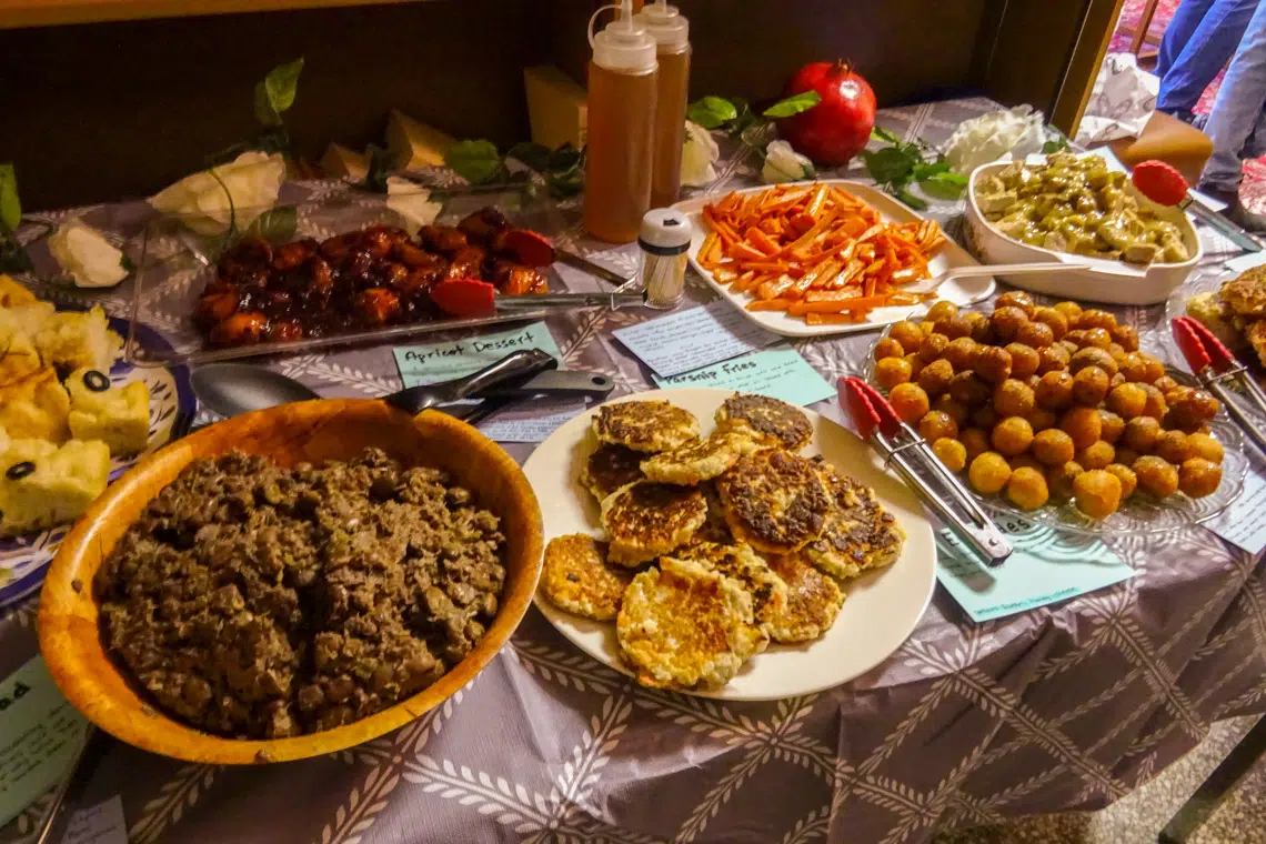 Students at the University of Toronto recreated ancient Greek and Roman food