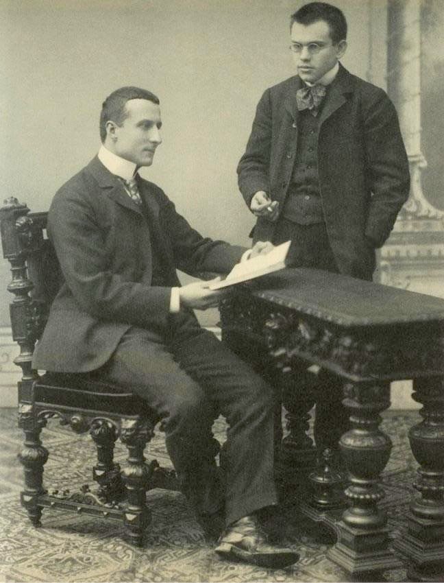 Ο Κωνσταντίνος Καραθεοδωρή και ο φίλος του Lipót Fejér