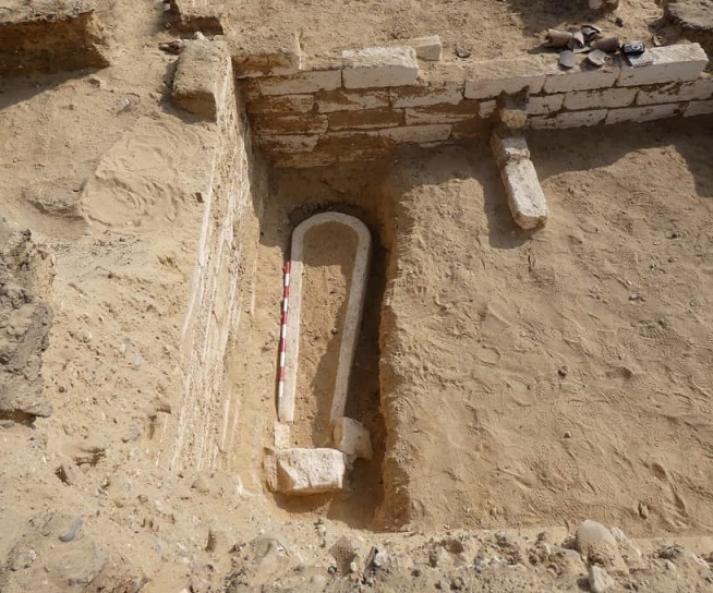 Ancient burial site in Egypt.