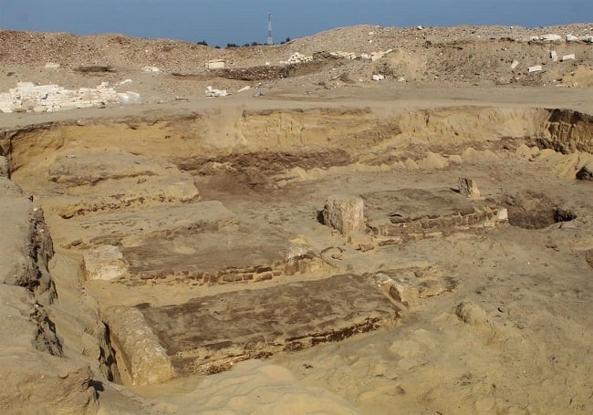 Burial site in Egypt.