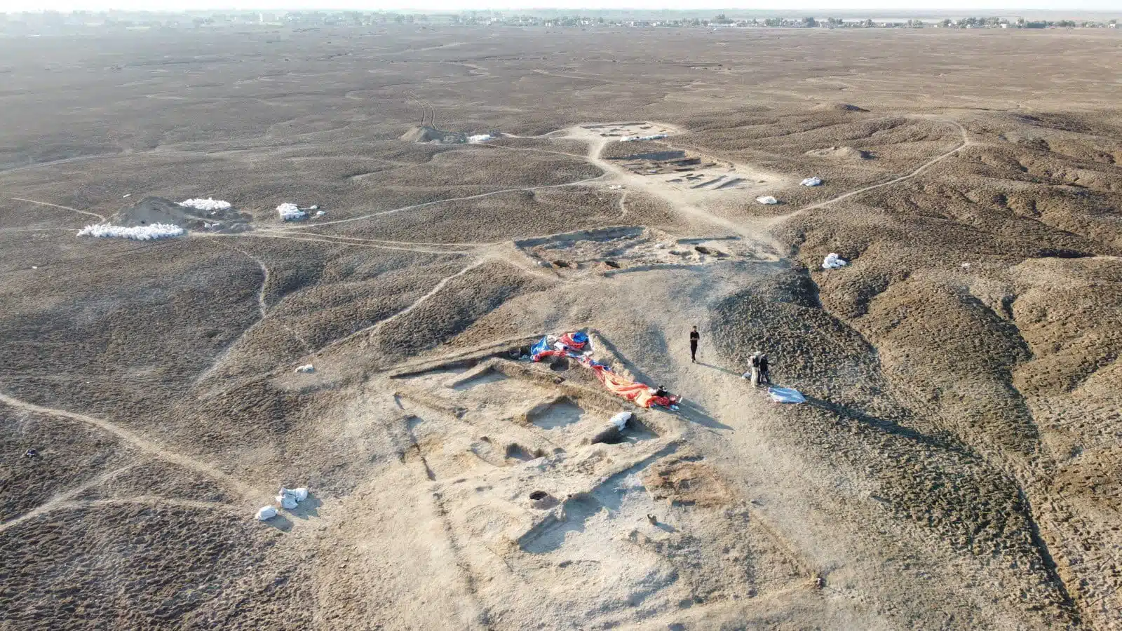 A nearly 5,000 year old tavern was excavated at the site of ancient Lagash in Iraq